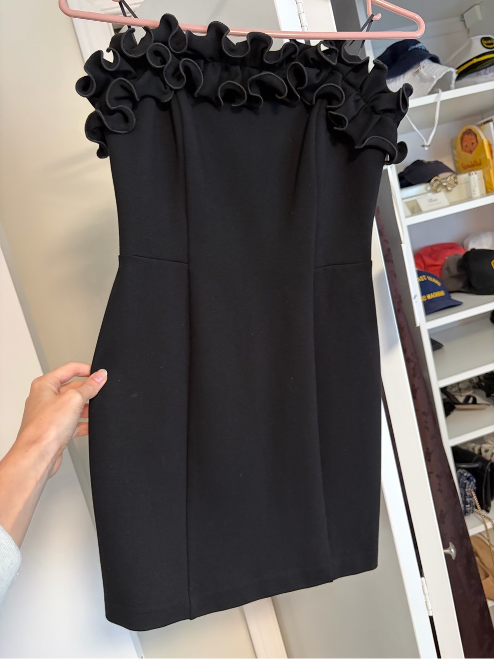 Black Strapless Dress NWT